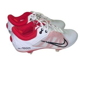 Nike Hyperdiamond 4 Elite Softball Cleat Red White Women's Size 9